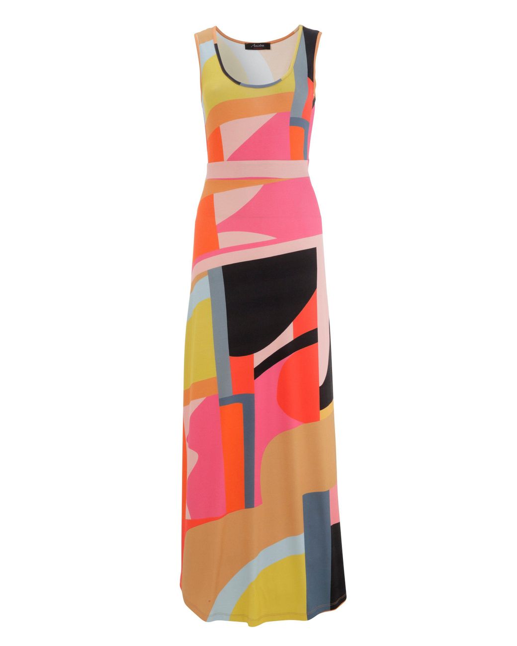Aniston CASUAL Sommerkleid mit graphischem Patch-Druck in Rot | Lyst DE