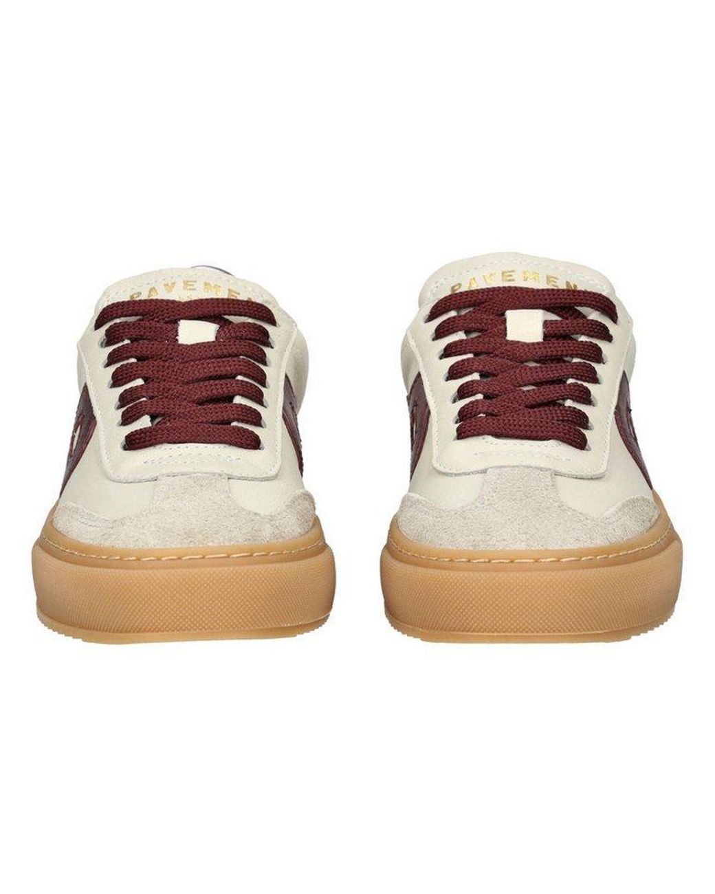 Pavement Red Sneaker Leder Sneaker