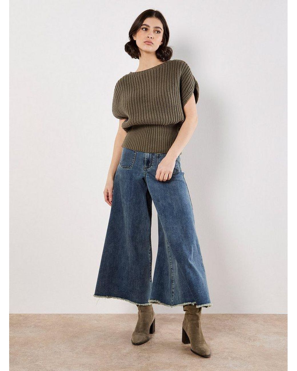 Apricot Brown Pullunder Pullunder