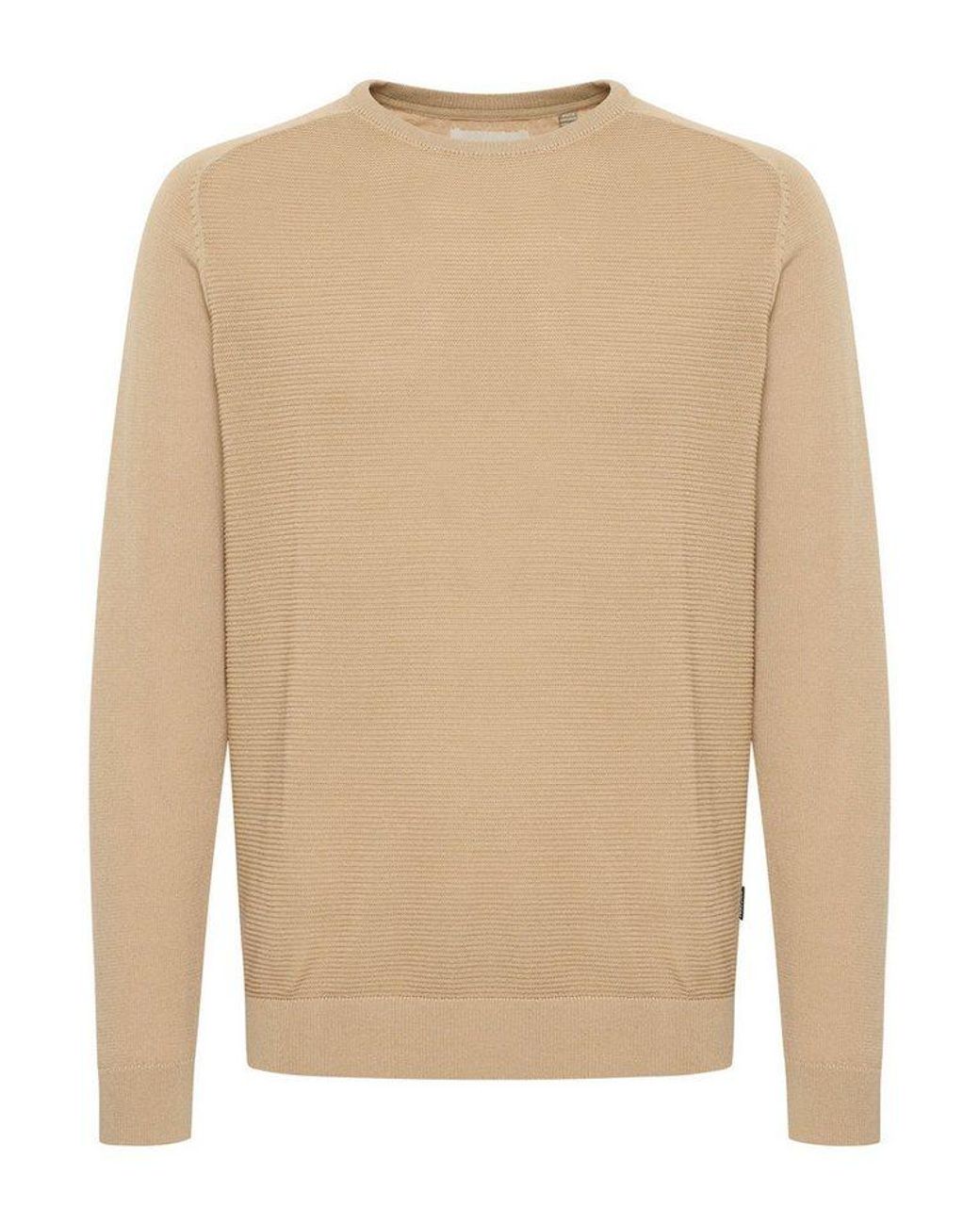 Blend Strickpullover Bhpullover Stilvoller Strickpullover in Natural für Herren