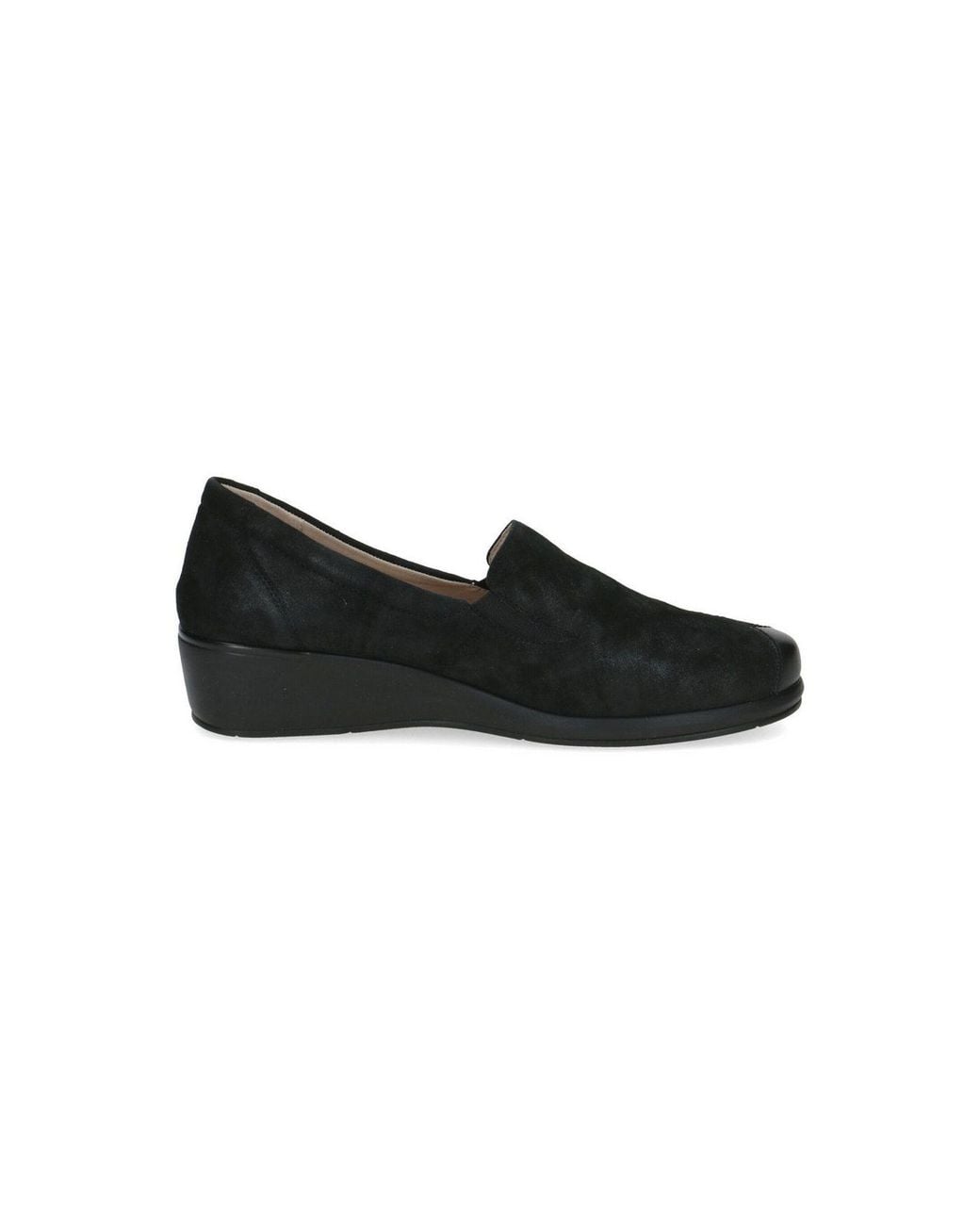 Caprice Black Slipper