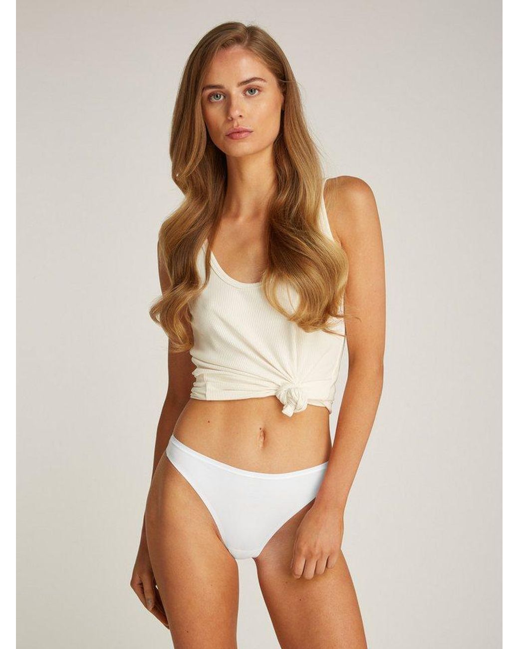 Calvin Klein Brown String Thong