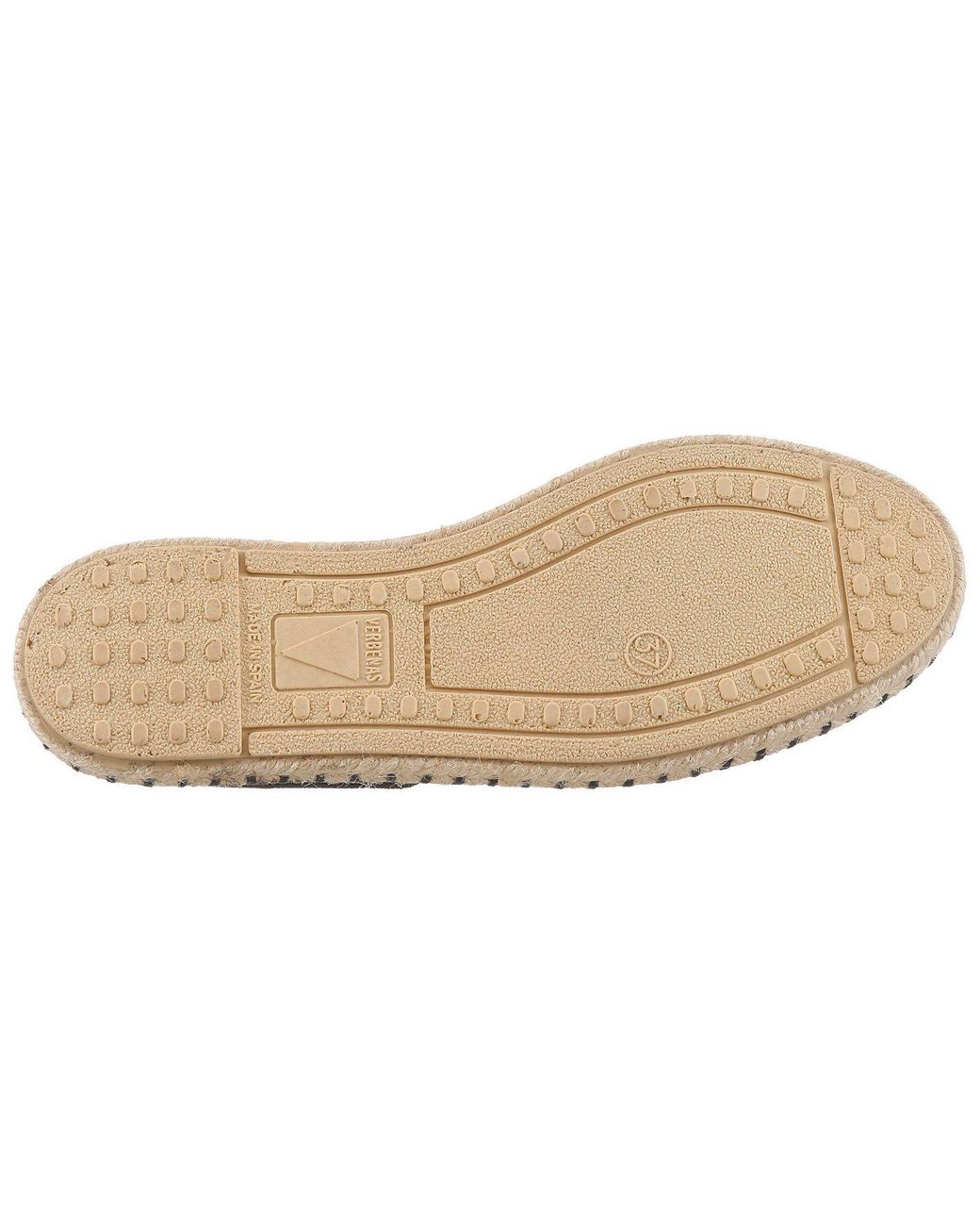 Verbenas Black Espadrille Strandschuh, Sommerschuh, Loafer Aus Veloursleder