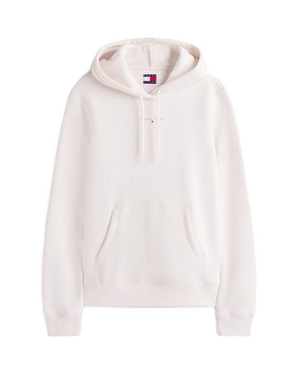 Tommy Hilfiger White Kapuzensweatshirt Tjw Reg Linear Hoodie Ext