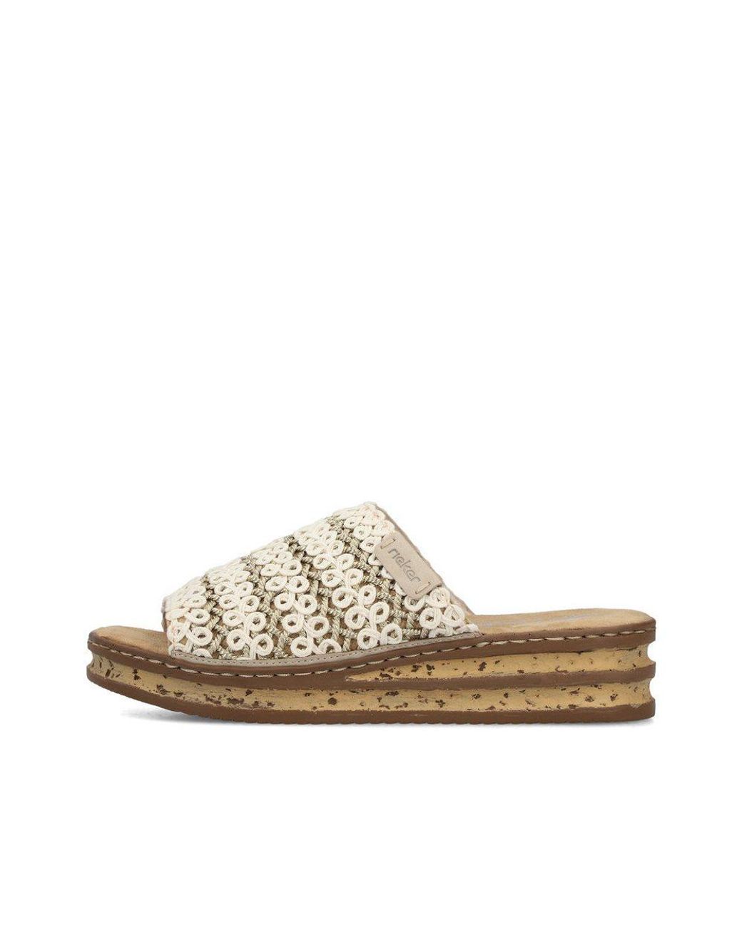 Rieker Natural Sandale