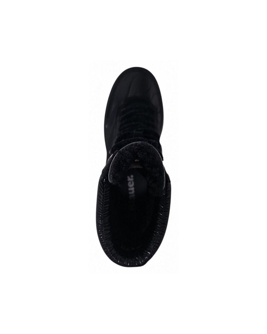 Blauer Black Stiefel