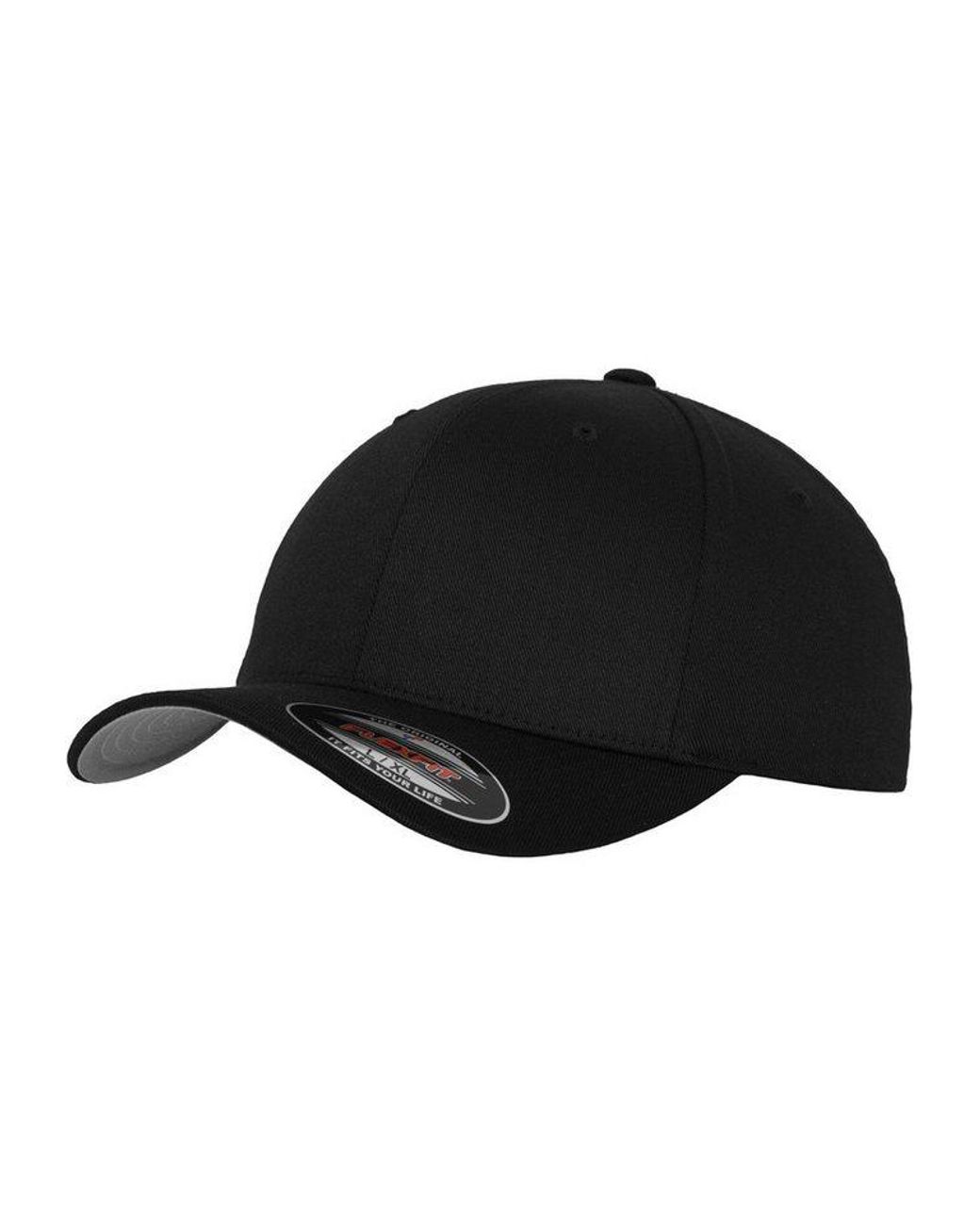 Flexfit Black Flex Cap Combed