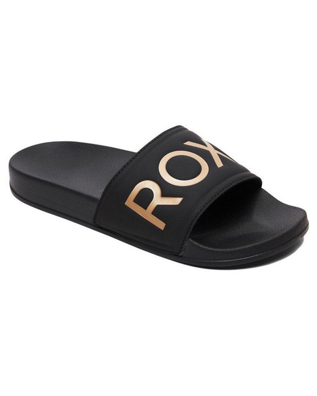 Roxy Black Badepantolette "Slippy"