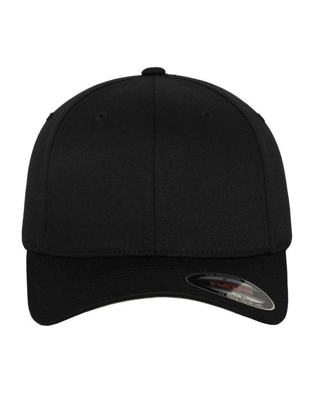 Flexfit Black Flex Cap Combed