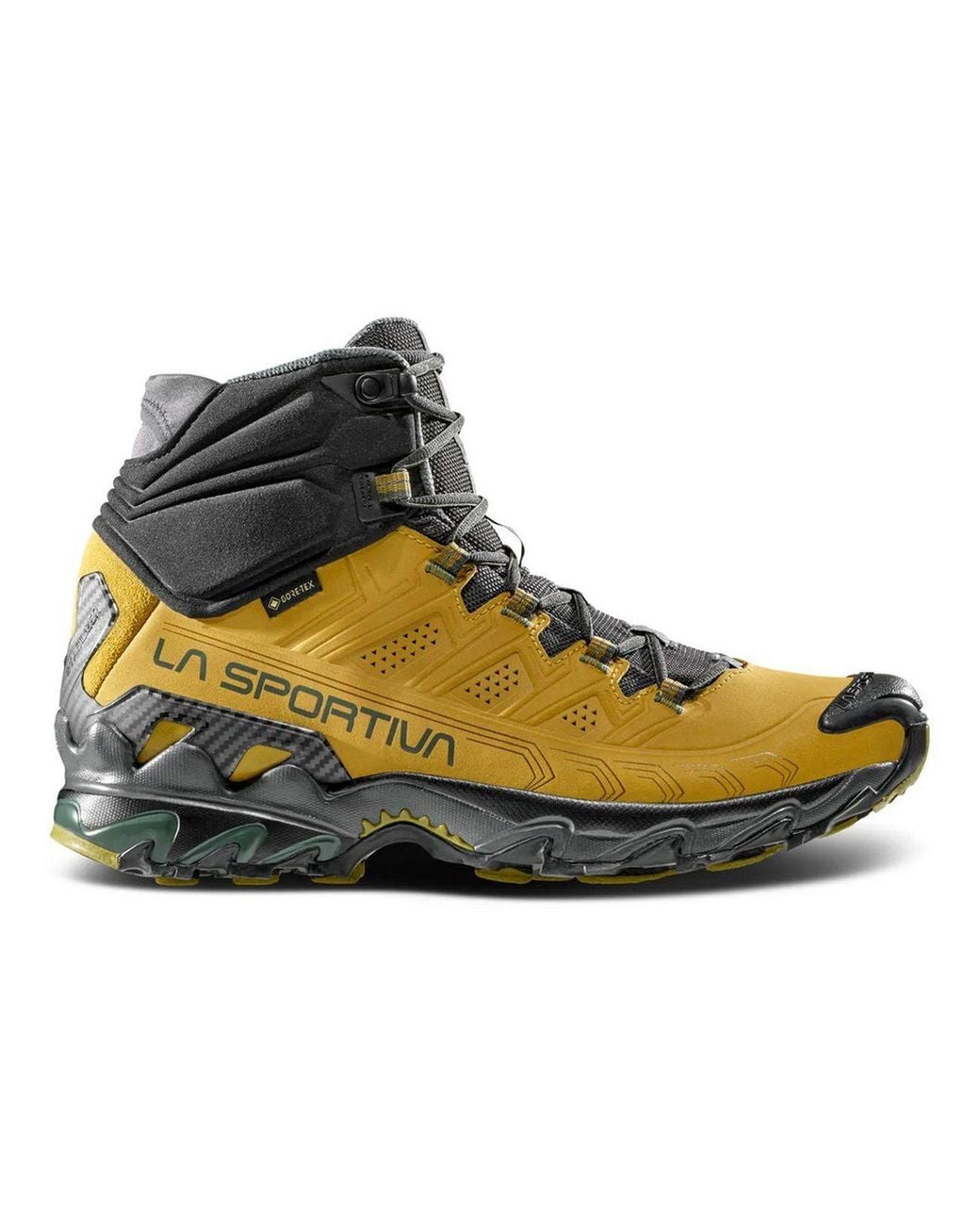 La Sportiva Ultra Raptor Ii Mid Leather Gtx (Fast-Hiking, Nubukleder, Wasserdicht) Wanderschuh in Black für Herren