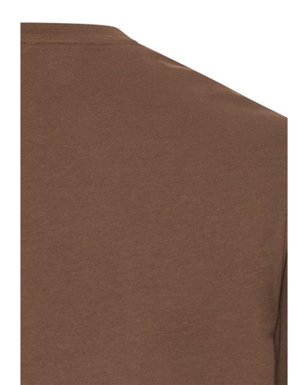 Camel Active Print-Shirt Mit Logo-Print in Brown für Herren