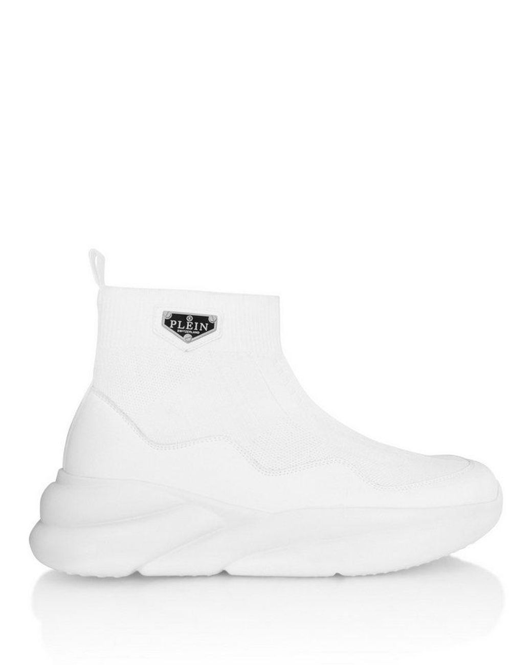Philipp Plein White Skywalker Sneaker