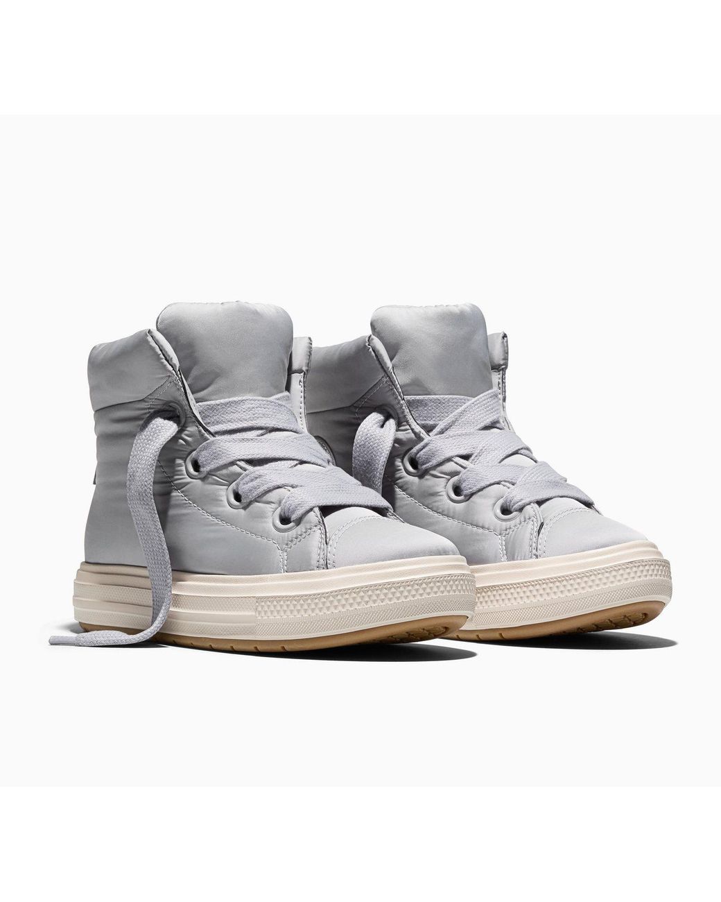 Converse Gray Chuck Taylor All Star Elements Boot Sneakerboots Winterboots, Gefüttert