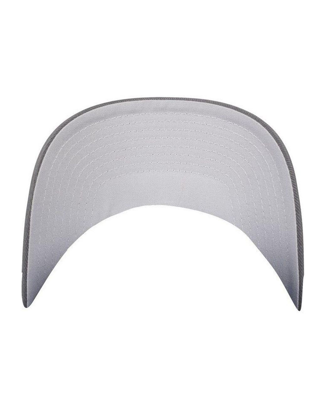 Flexfit Gray Flex Cap Accessoires Brushed Twill