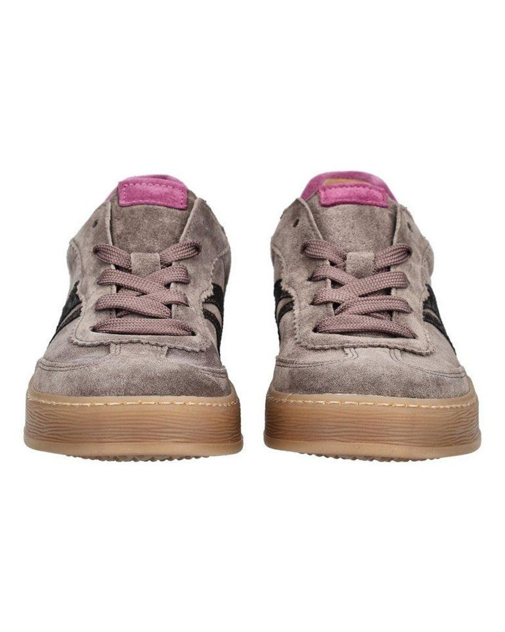 Gabor Brown Sneaker Veloursleder Sneaker