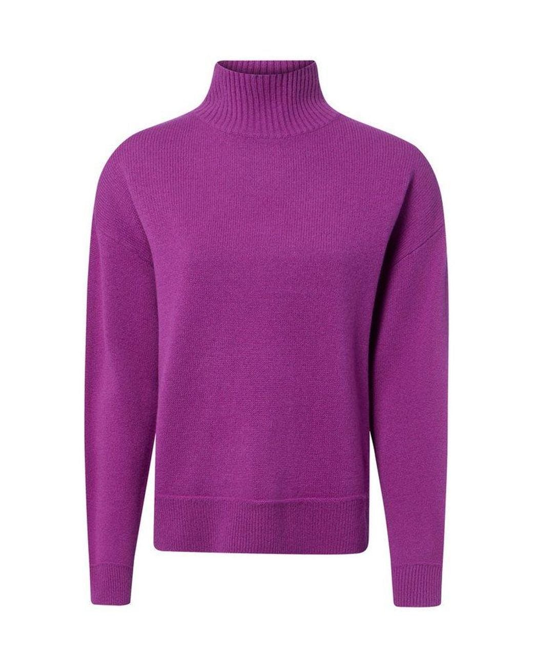 Marie Lund Purple Strickpullover
