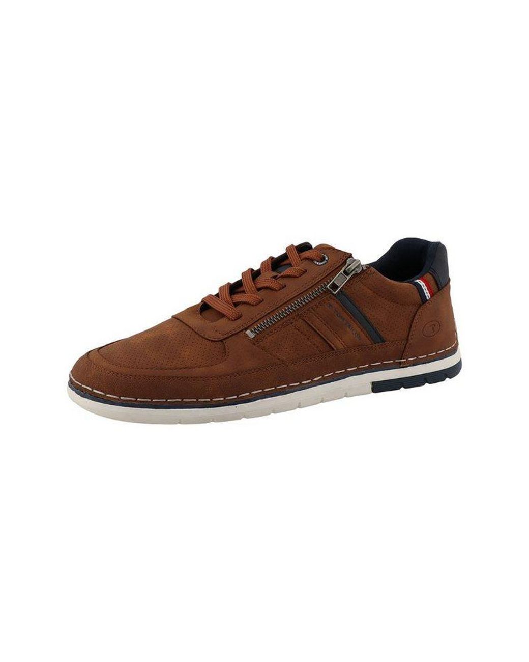 Tom Tailor Sneaker Low Sneaker in Brown für Herren