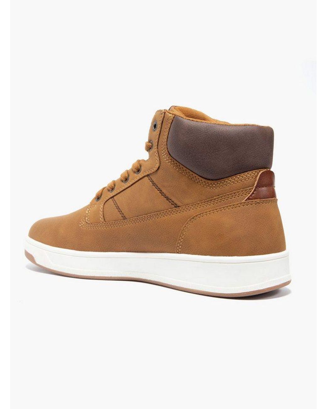 Wrangler Denver Mid Sneakerboots in Brown für Herren