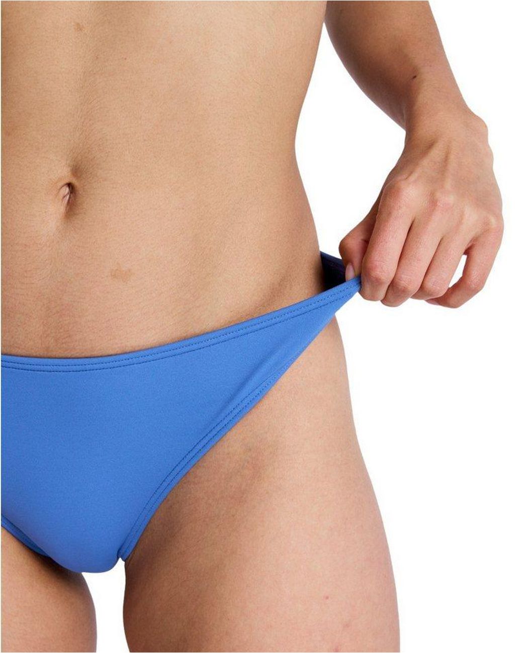 Roxy Blue Bikini-Hose Solid Essentials Moderate