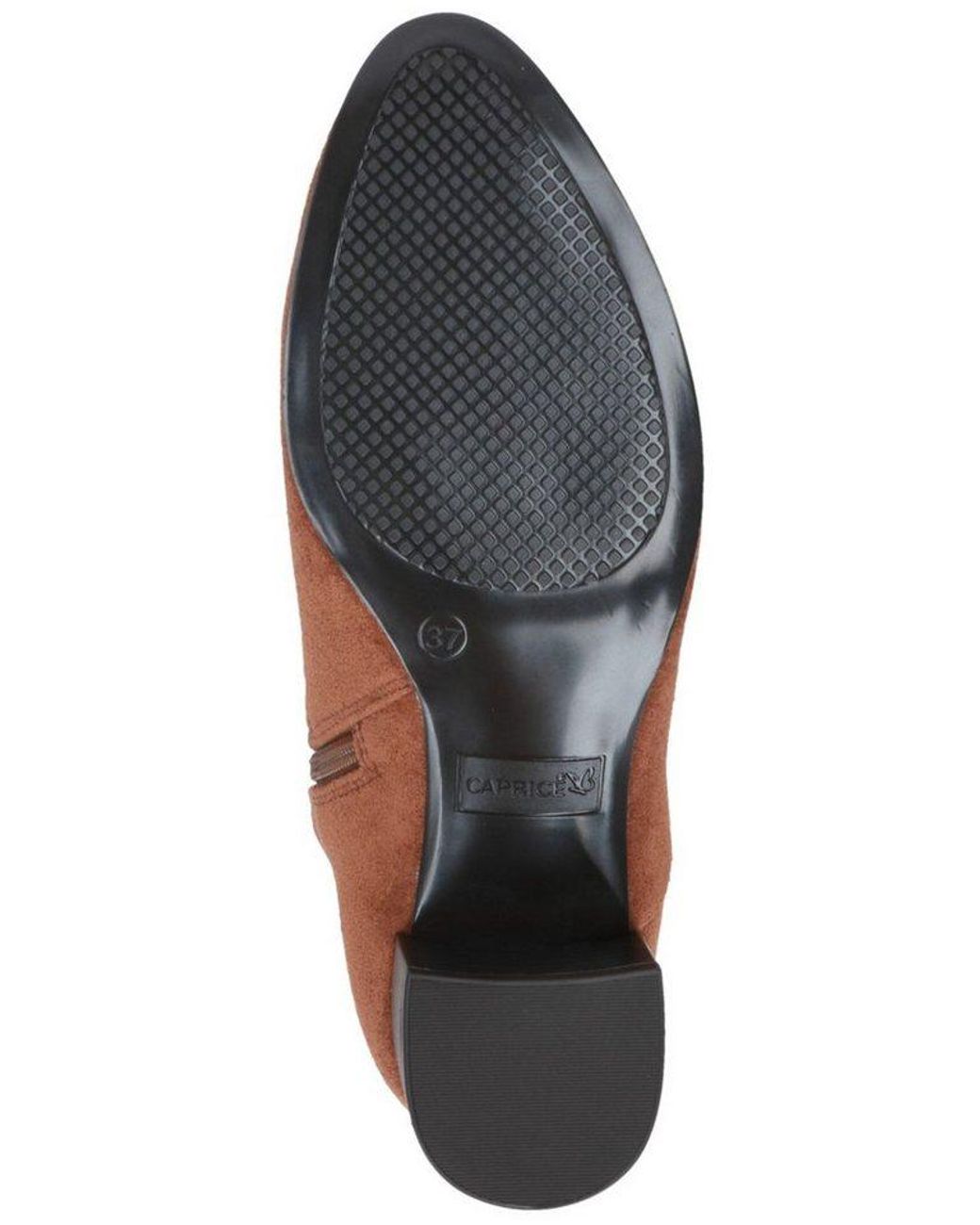 Caprice Brown Stiefelette Veloursleder Stiefelette