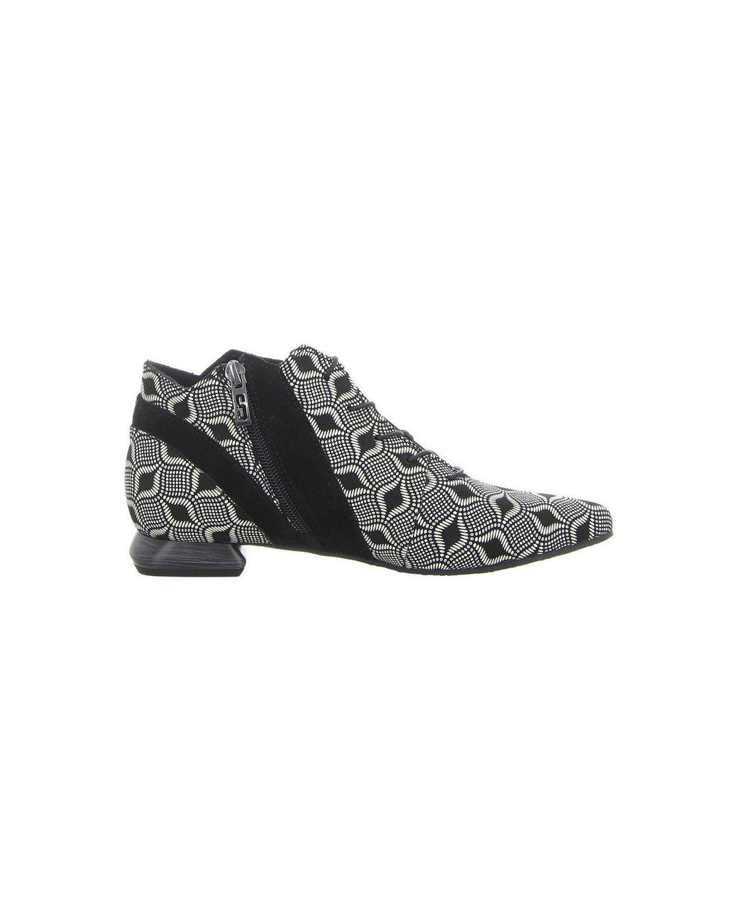 Simen Black Schnürstiefelette