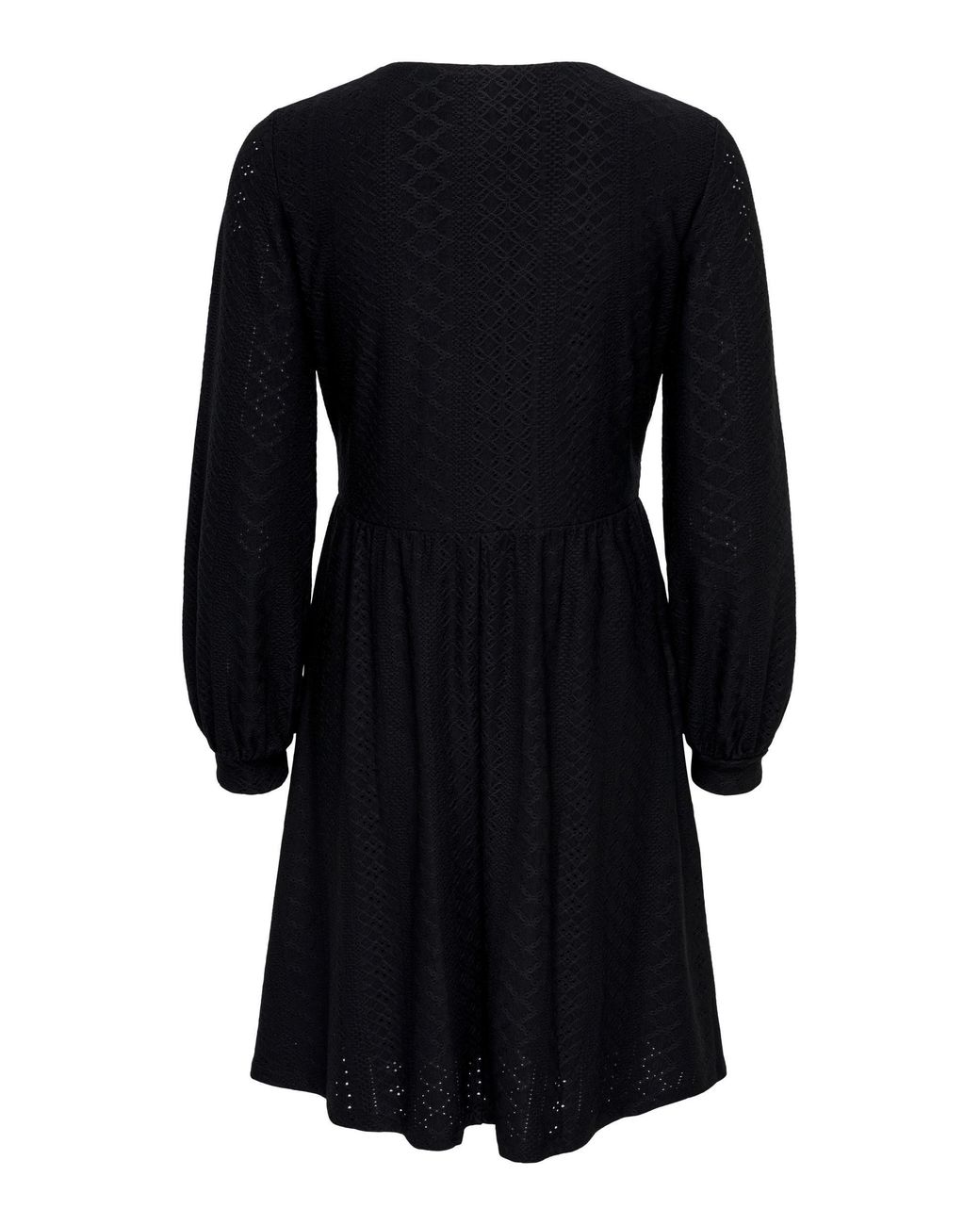 | ONLSANDRA SPLIT JRS L/S ONLY Lyst Blusenkleid DRESS DE in Schwarz