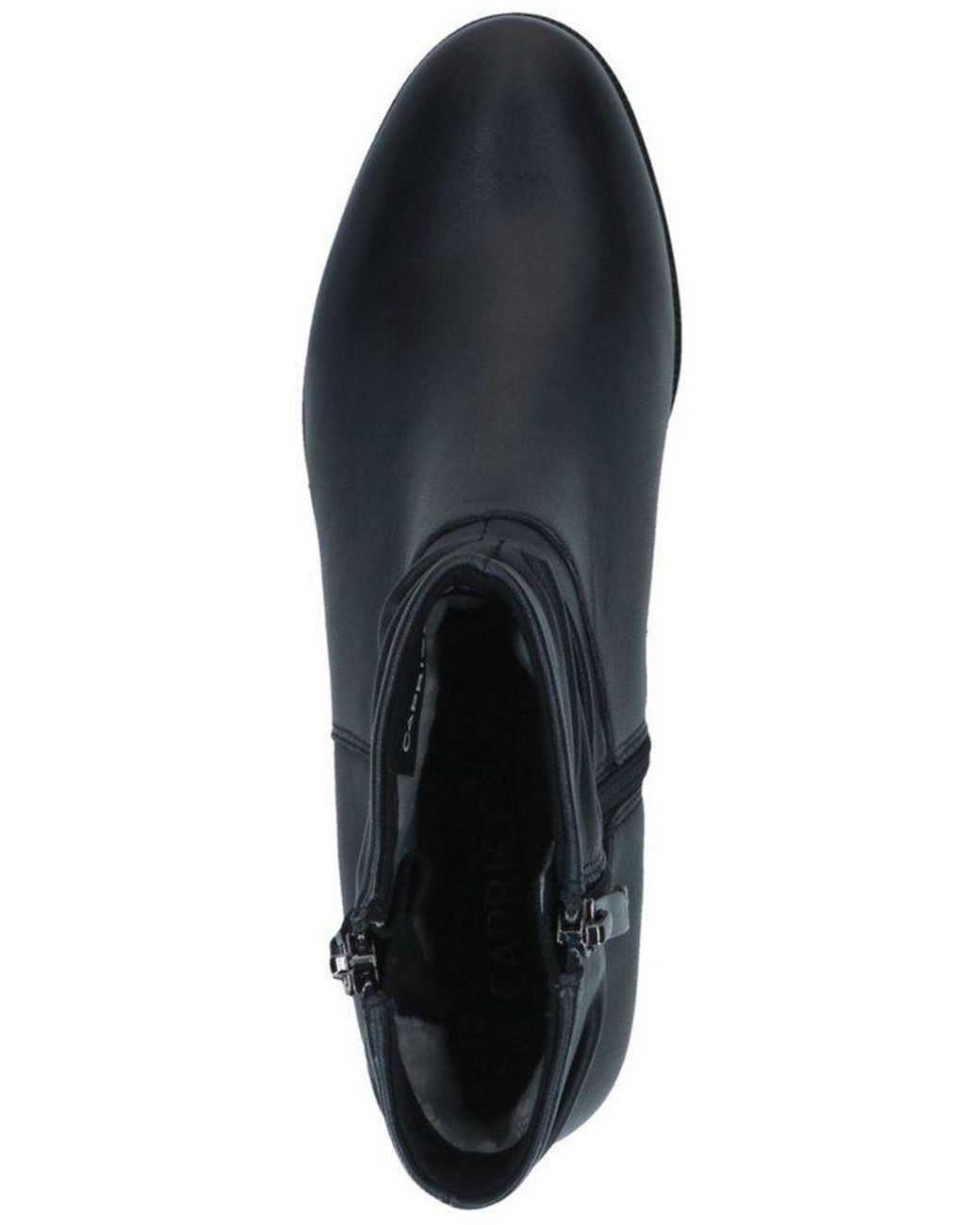 Caprice Blue Stiefelette Leder Stiefelette