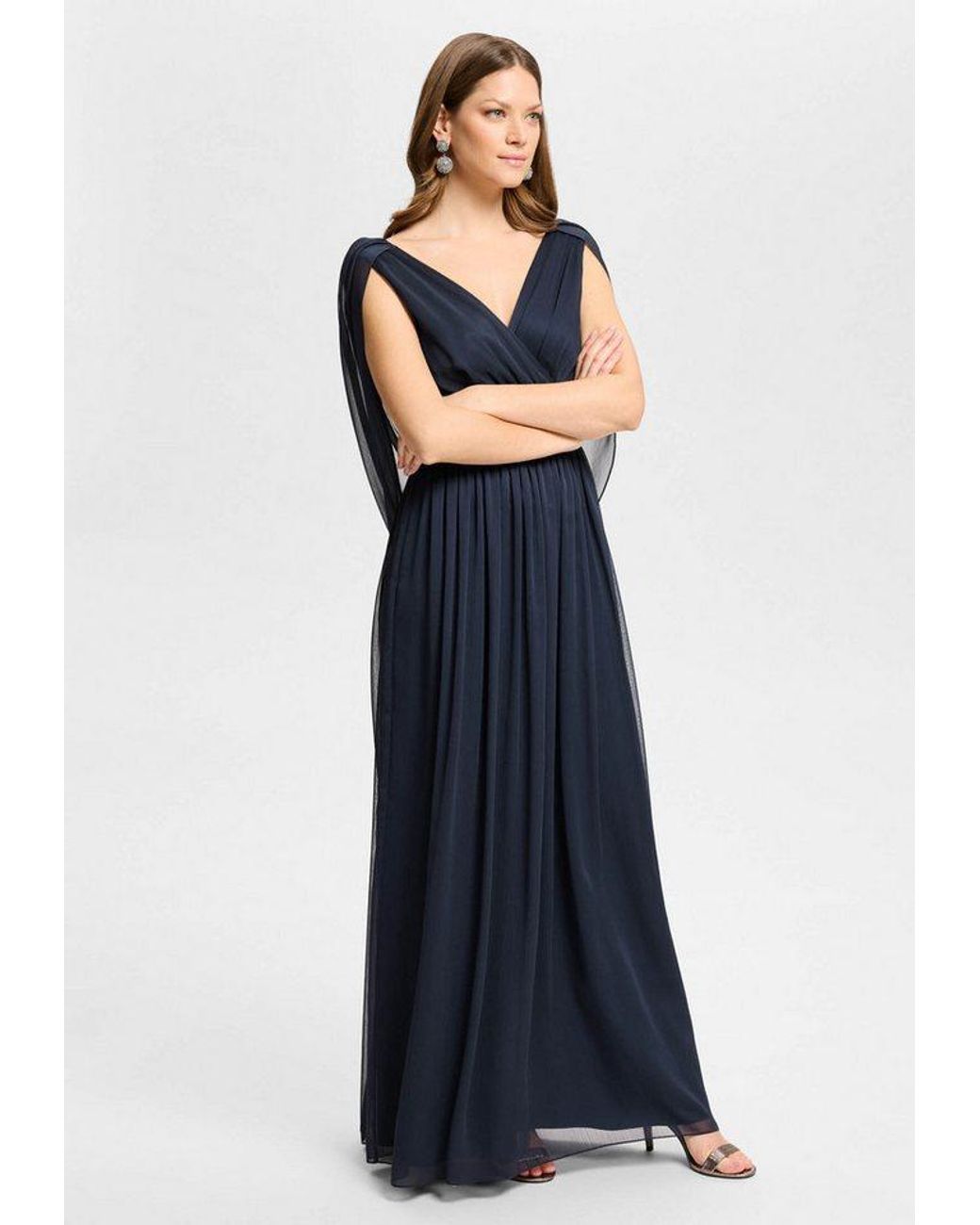 Swing Blue Abendkleid