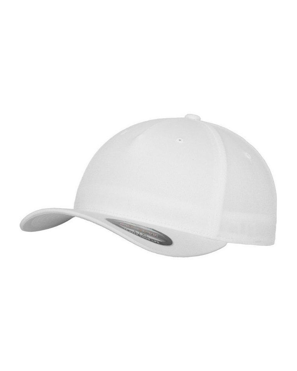 Flexfit White Flex Cap 5 Panel