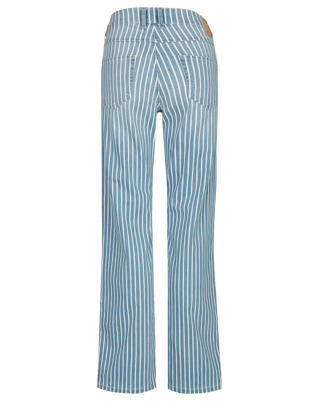 ANGELS Bootcut-Jeans Loose-fit-Jeans 'Lara' mit gestreiftem Muster in Blau  | Lyst DE