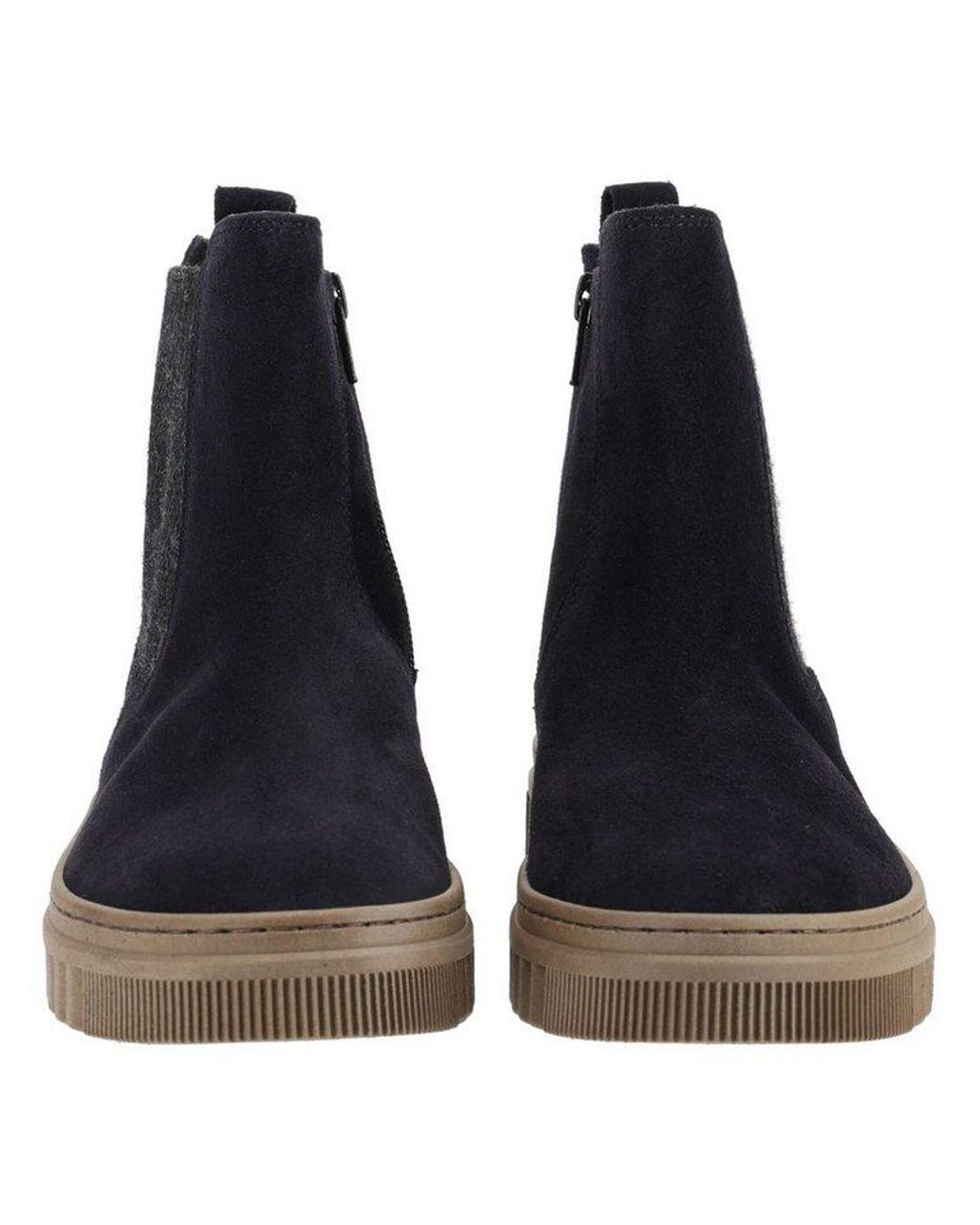 Gabor Blue Stiefelette Veloursleder/Textil Stiefelette