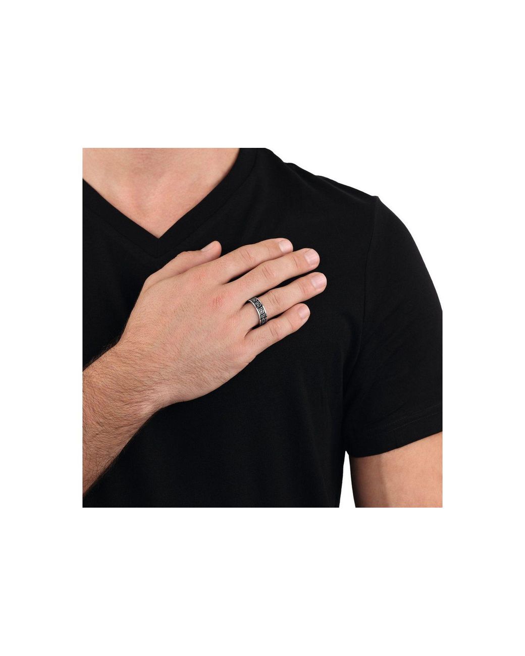 Amor Black Fingerring