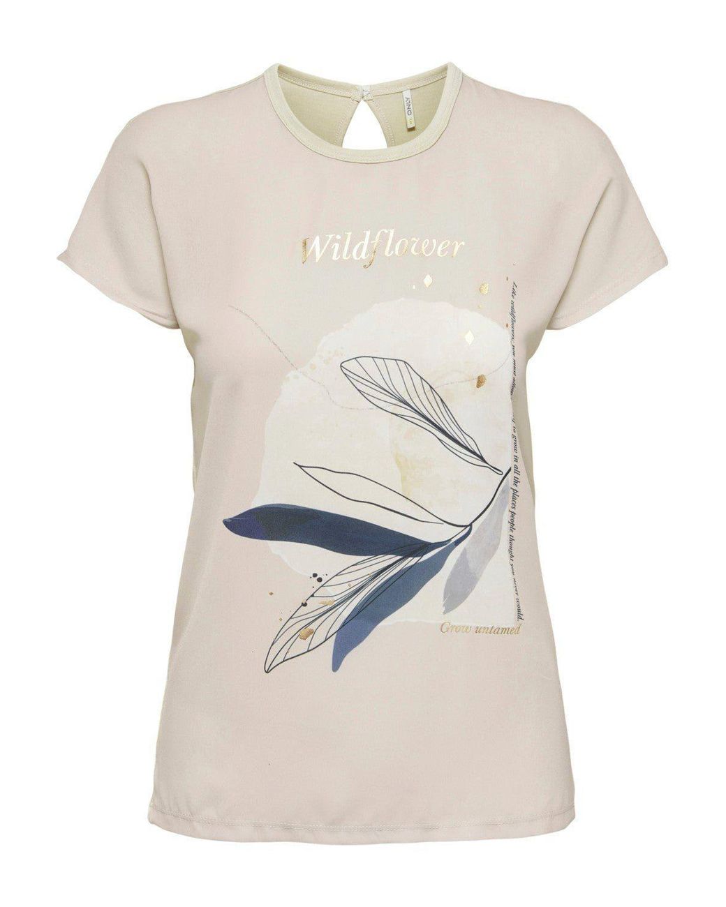 ONLY T-Shirt Flora (1-tlg) in Weiß | Lyst DE