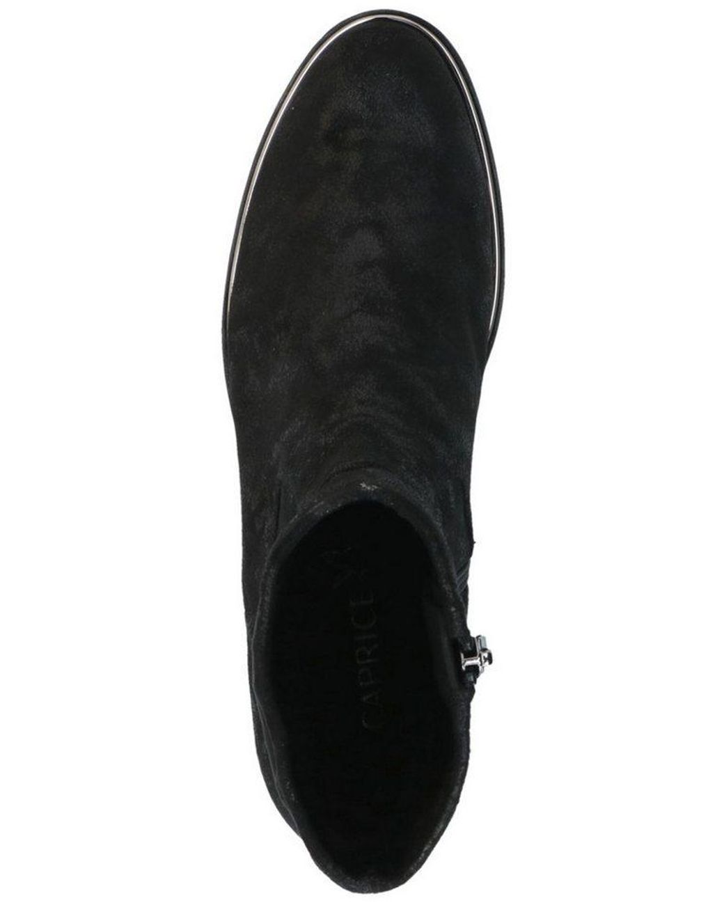 Caprice Black Stiefelette Textil Stiefelette