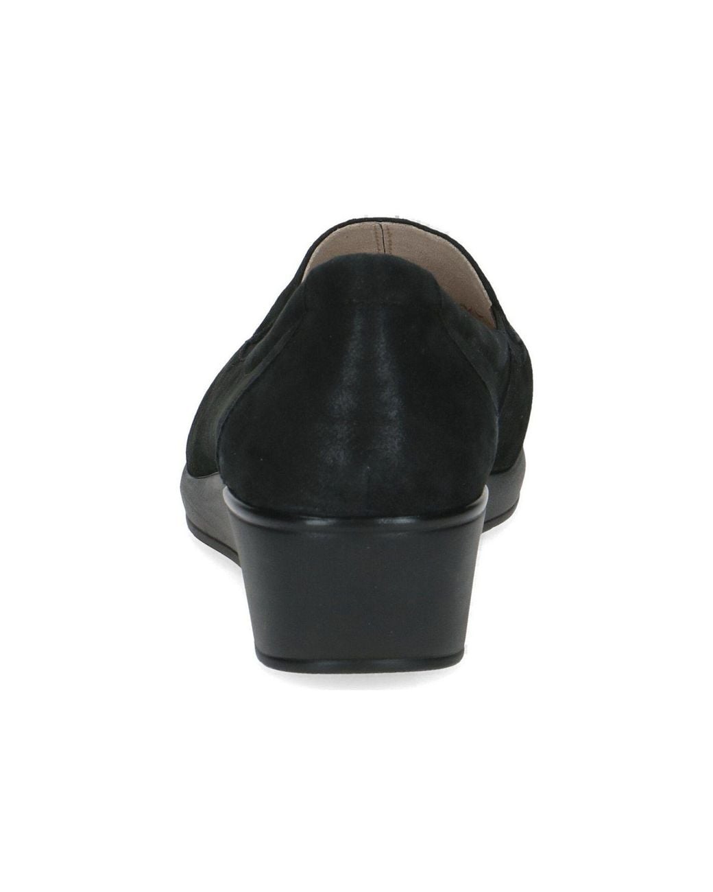Caprice Black Slipper