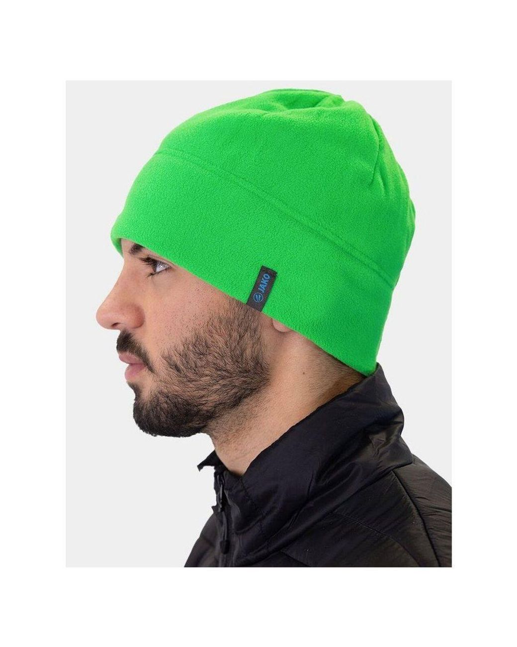 JAKÒ Strickmütze Fleecemütze in Green für Herren