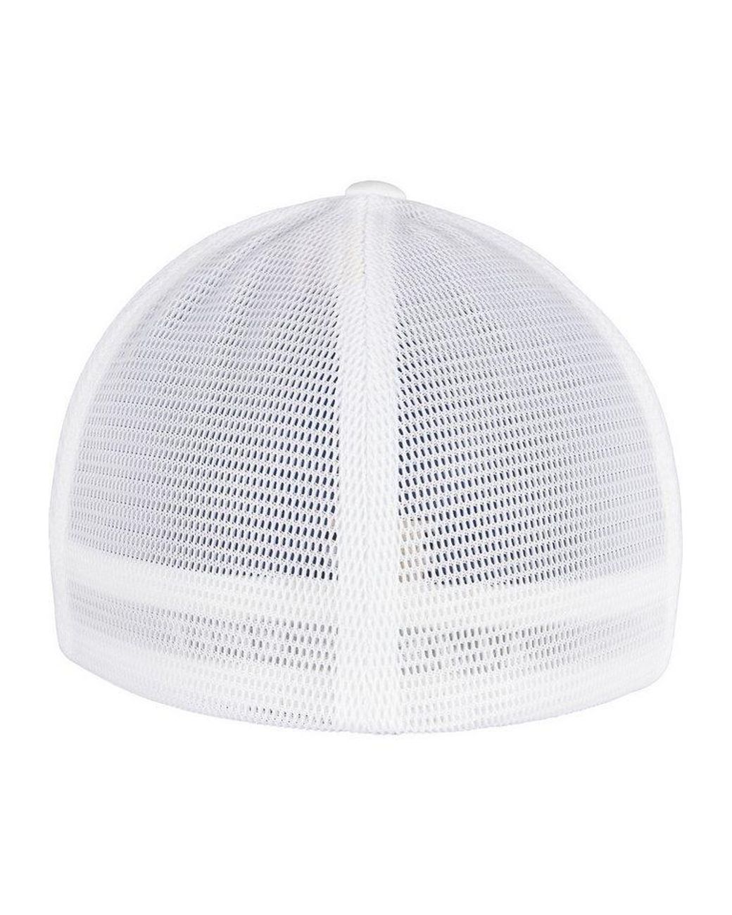 Flexfit White Flex Cap 360 Omnimesh Cap