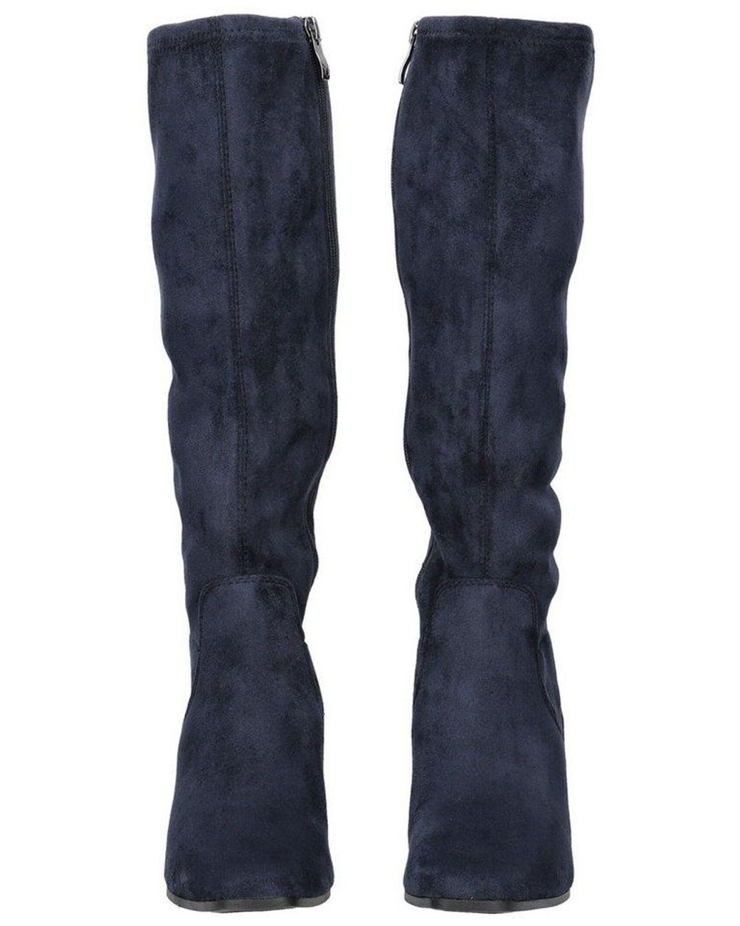 Caprice Blue Stiefel Textil Stiefel