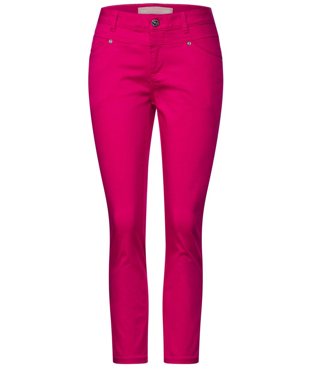 Street One Stoffhose 4-Pocket Style in Pink | Lyst DE