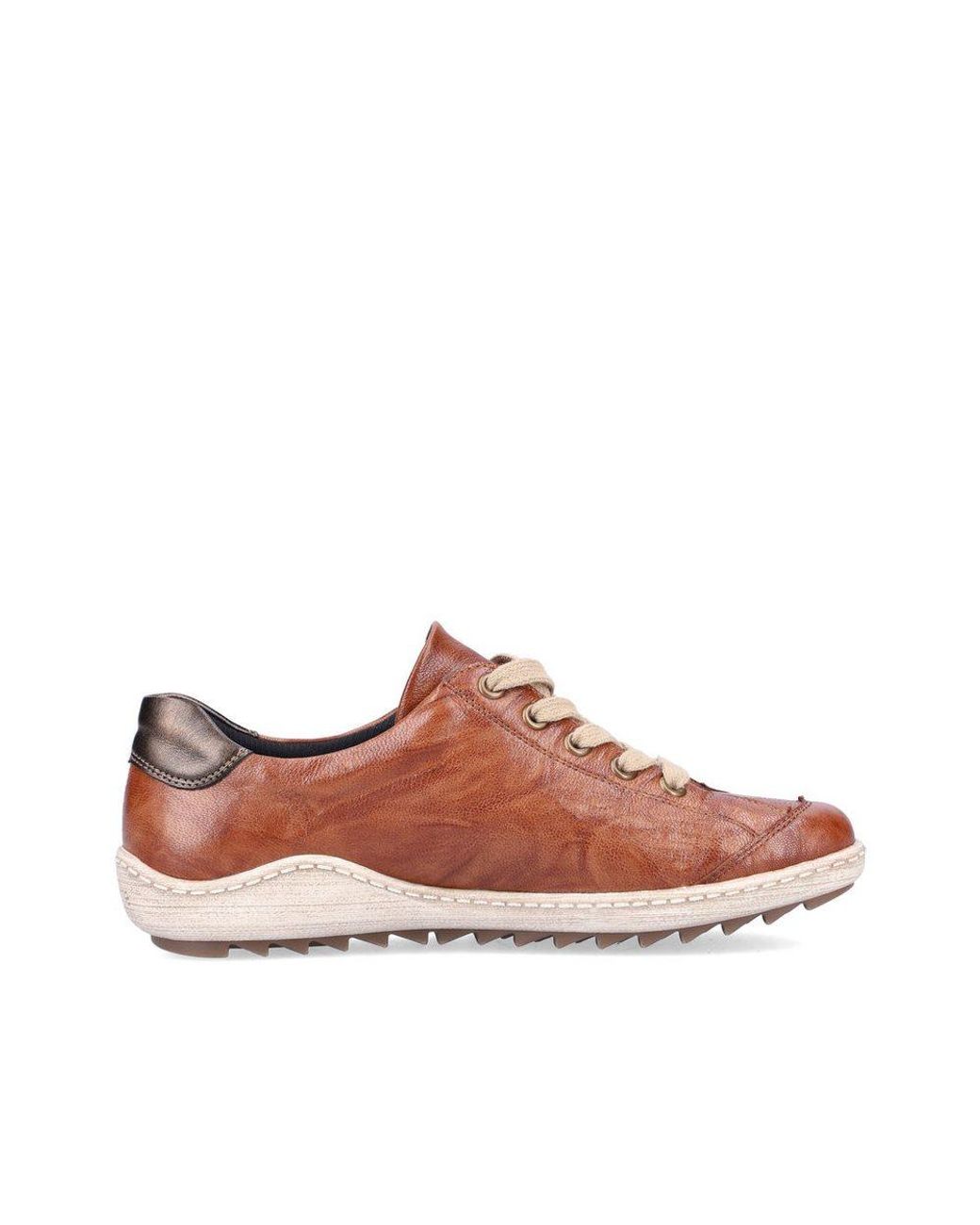 Remonte Pink Schnürschuh