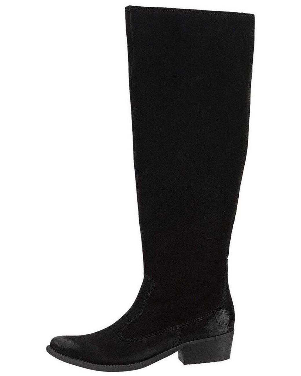 Felmini Black Stiefel Leder Stiefel