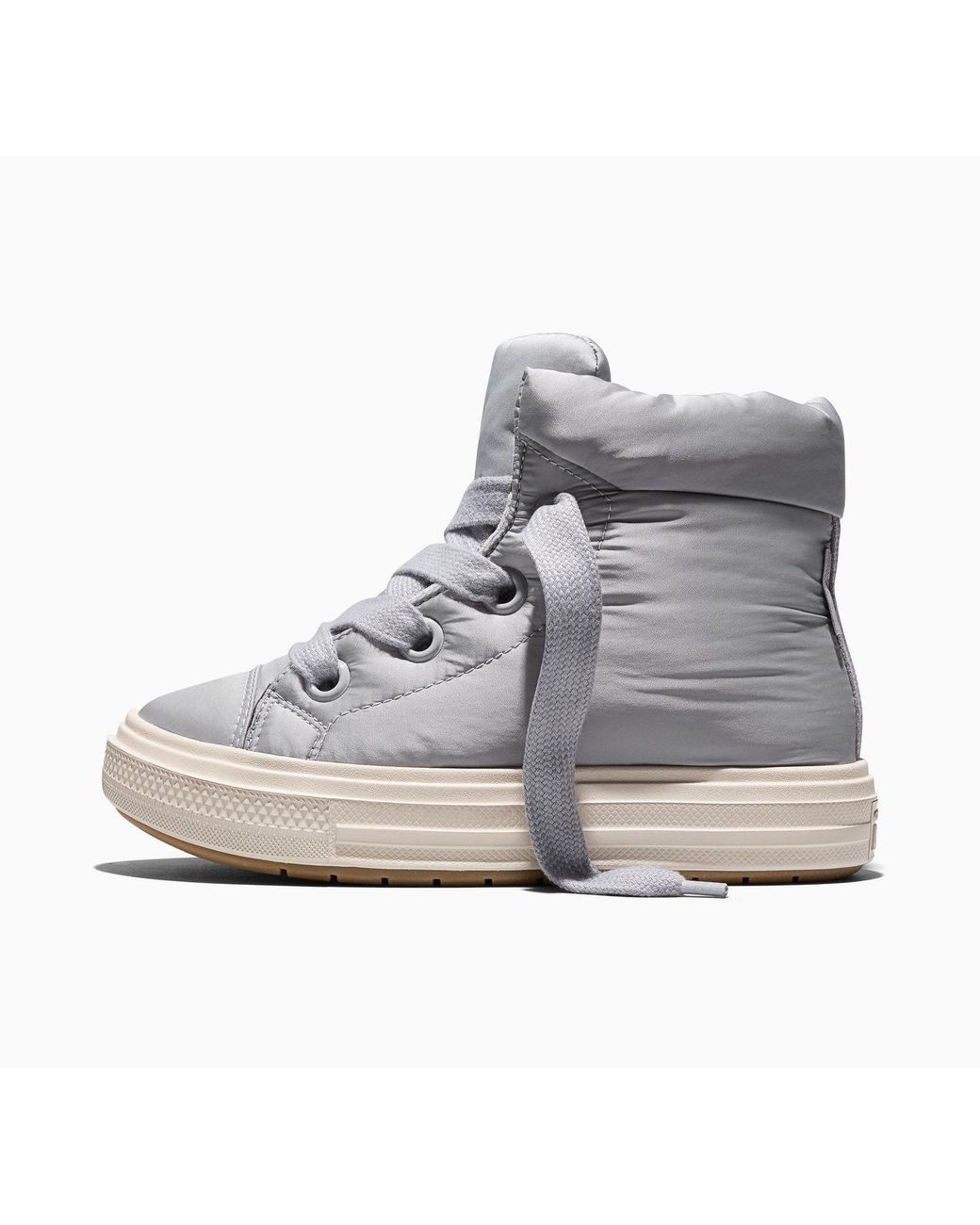 Converse Gray Chuck Taylor All Star Elements Boot Sneakerboots Winterboots, Gefüttert