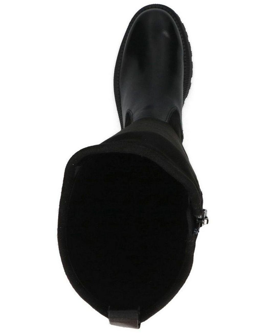 Caprice Black Stiefel Leder/Textil Stiefel