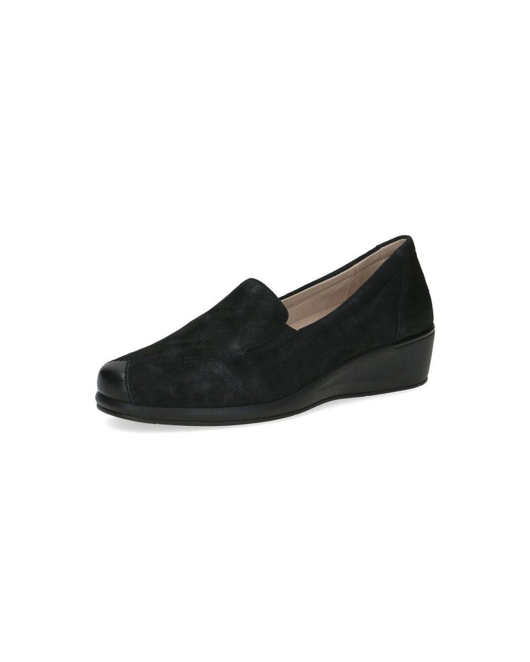 Caprice Black Slipper
