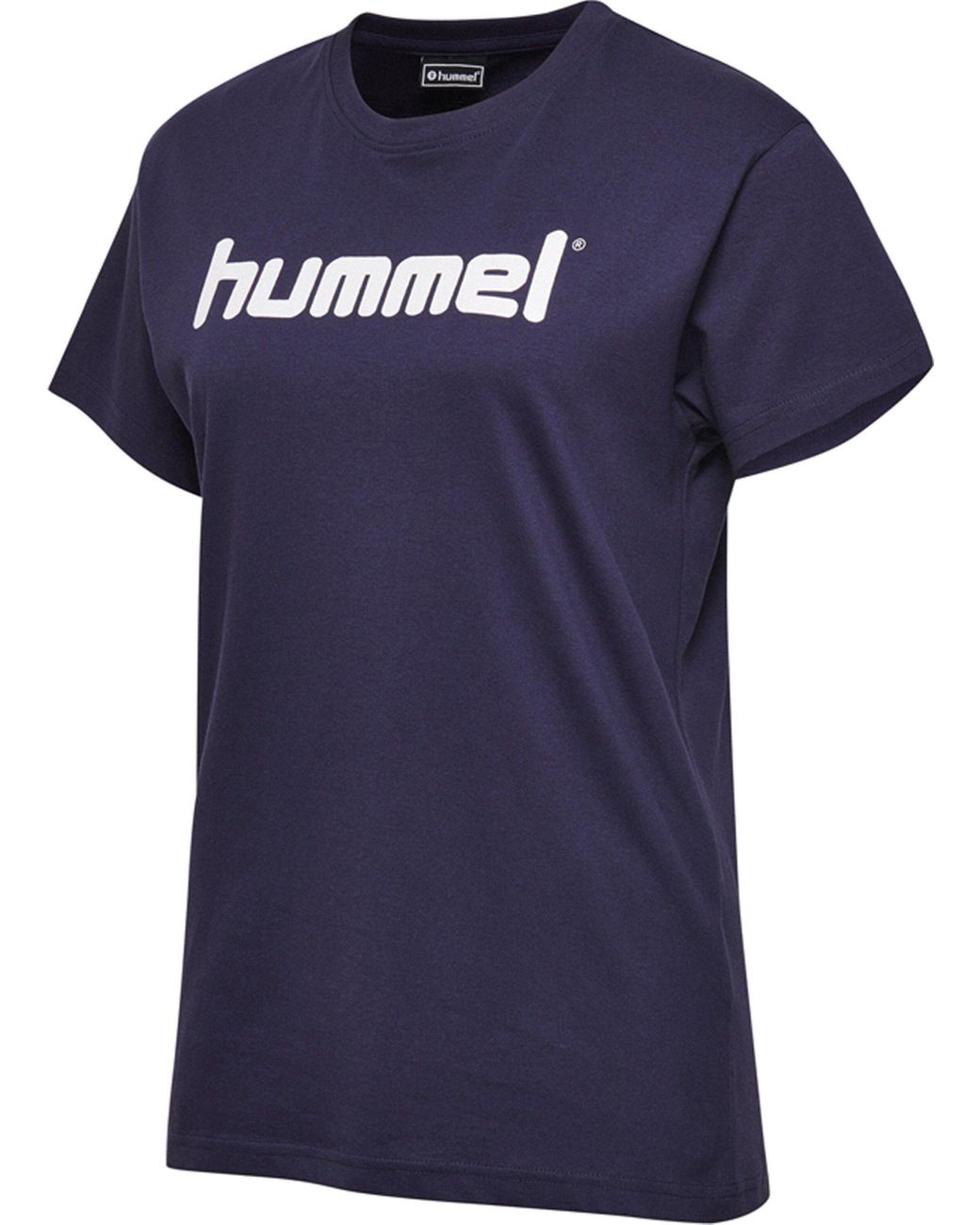 Blau T-Shirt DE Hummel Lyst | Plain/ohne (1-tlg) in Details