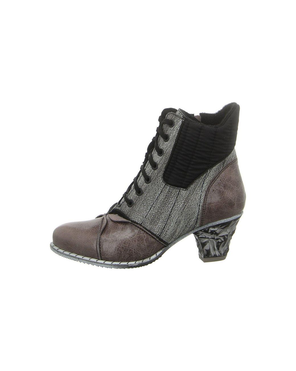 Simen Black Schnürstiefelette