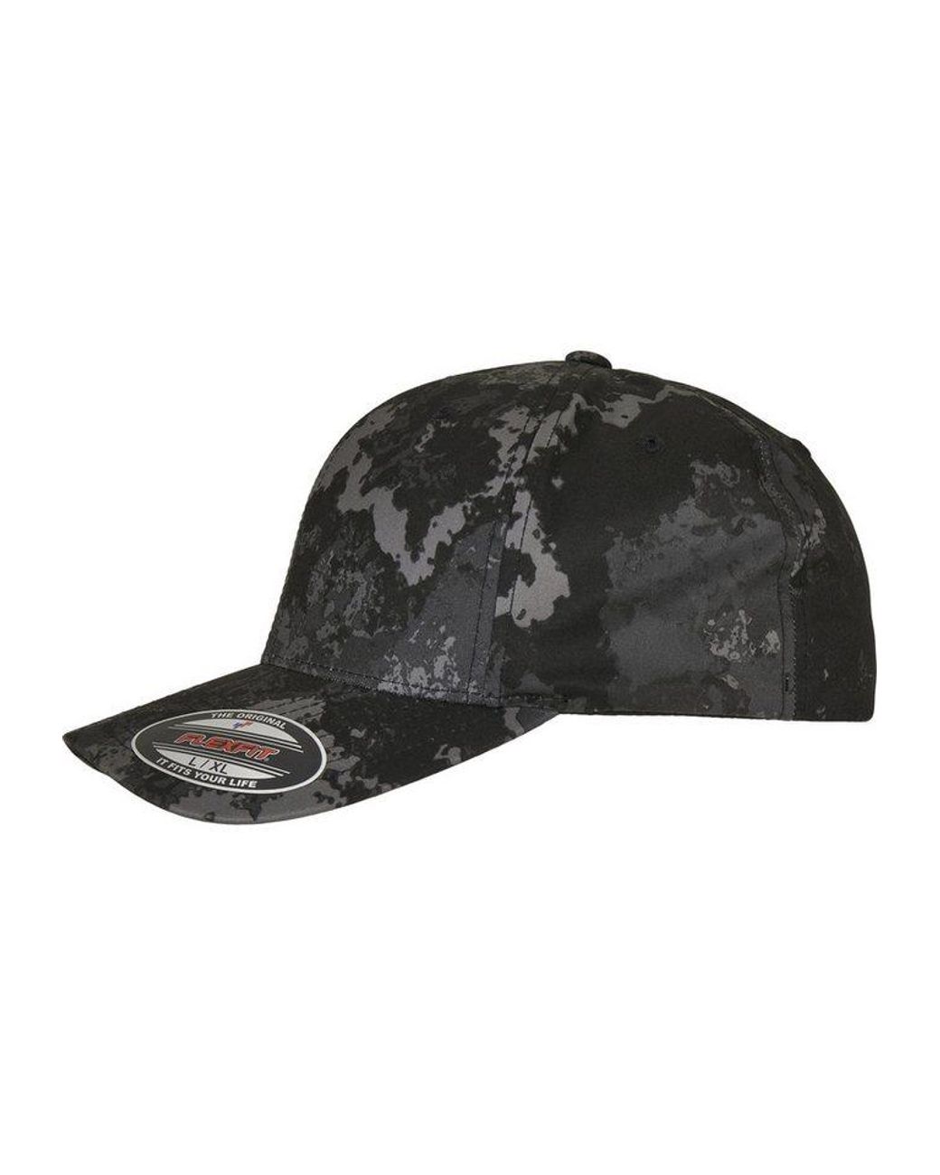 Flexfit Black Flex Cap Accessoires Veil Camo Cap