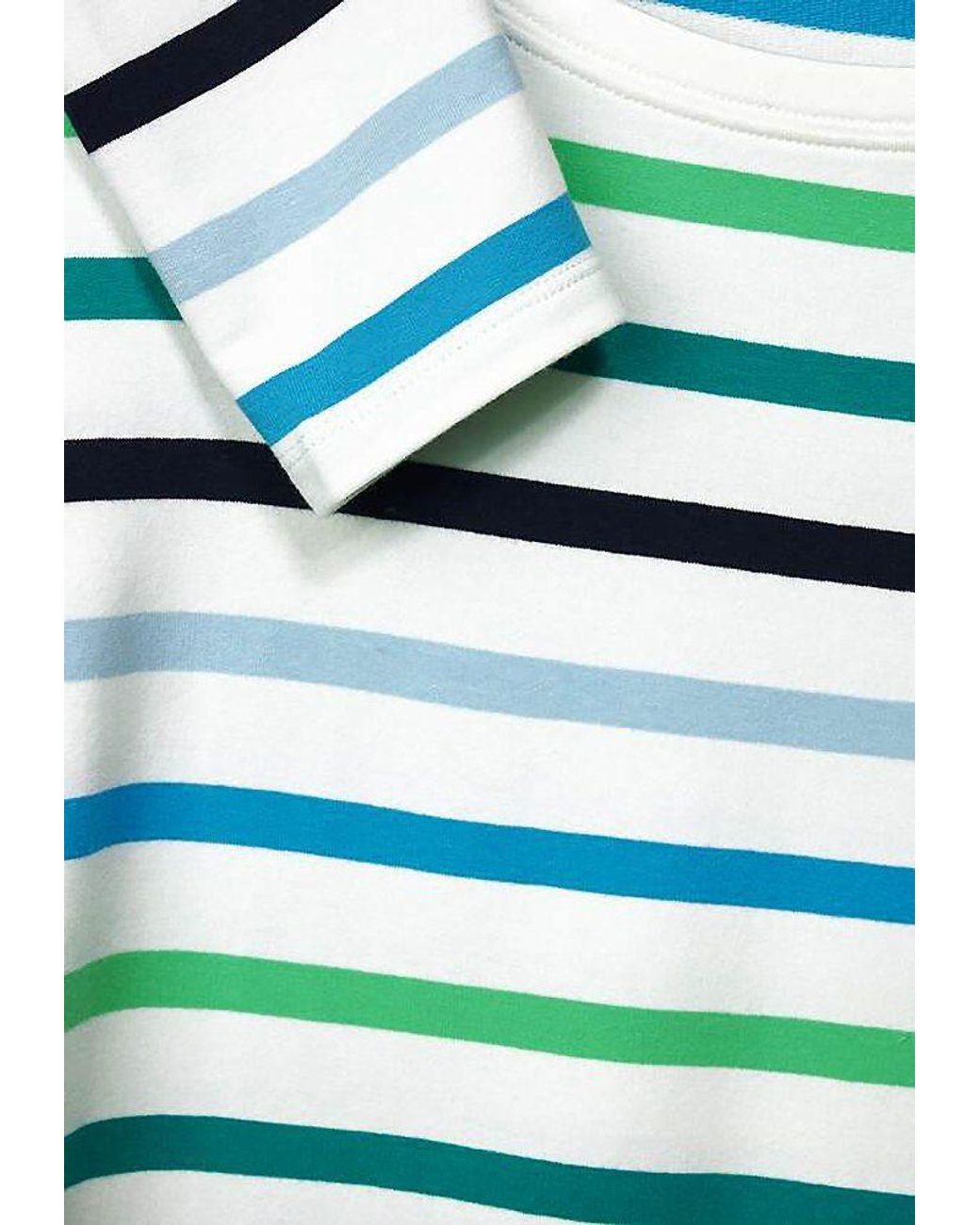 in Lyst Stripe Sh TOS Langarmshirt Multicolor | Grün DE Cecil B319112 Terry