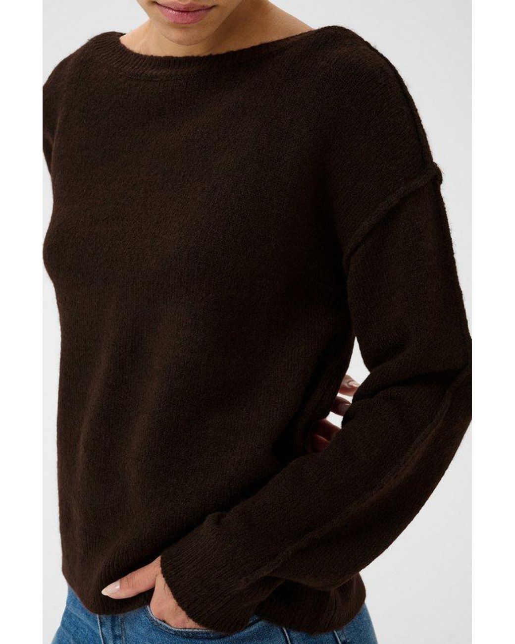 Kaffe Black Strickpullover Strickpullover Kairis