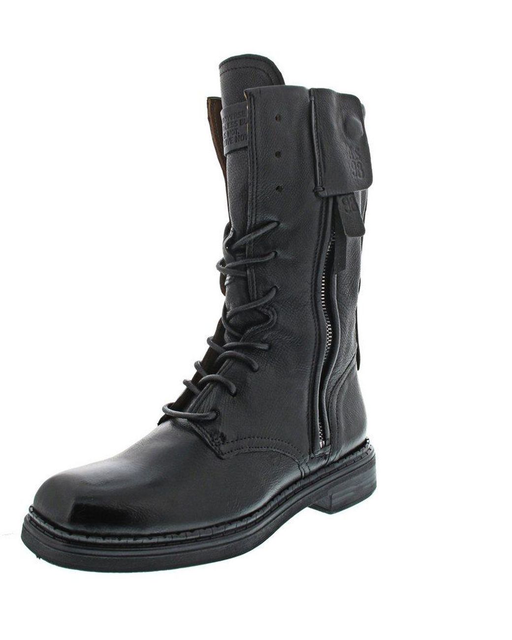 A.s.98 Black Schnürstiefelette